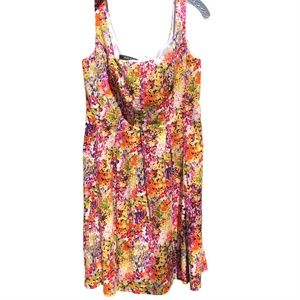Nine West Multicolor Floral Dress